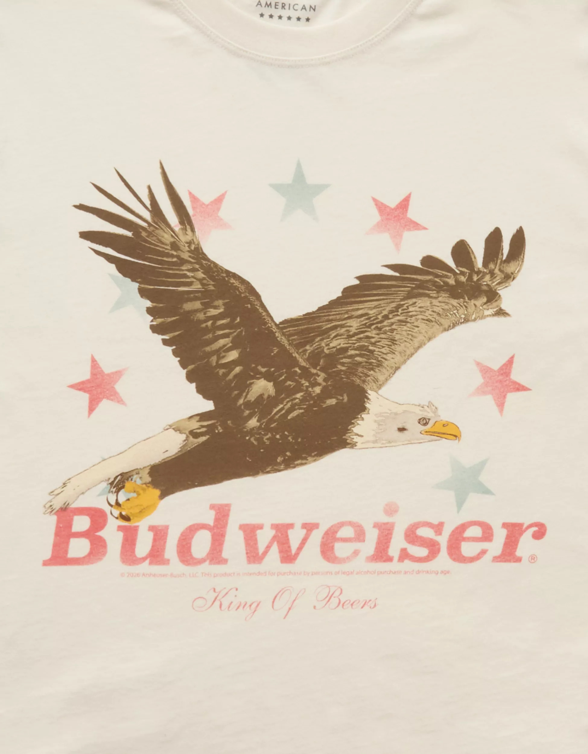 AE Boxy Budweiser Graphic T-Shirt | American Eagle Outfitters (US & CA)
