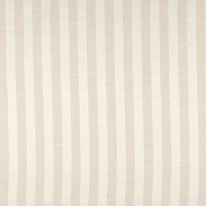 Beige and Off White Two Toned Stripes Contemporary Upholstery Fabric by The Yard - SKU: Samara Li... | Amazon (US)