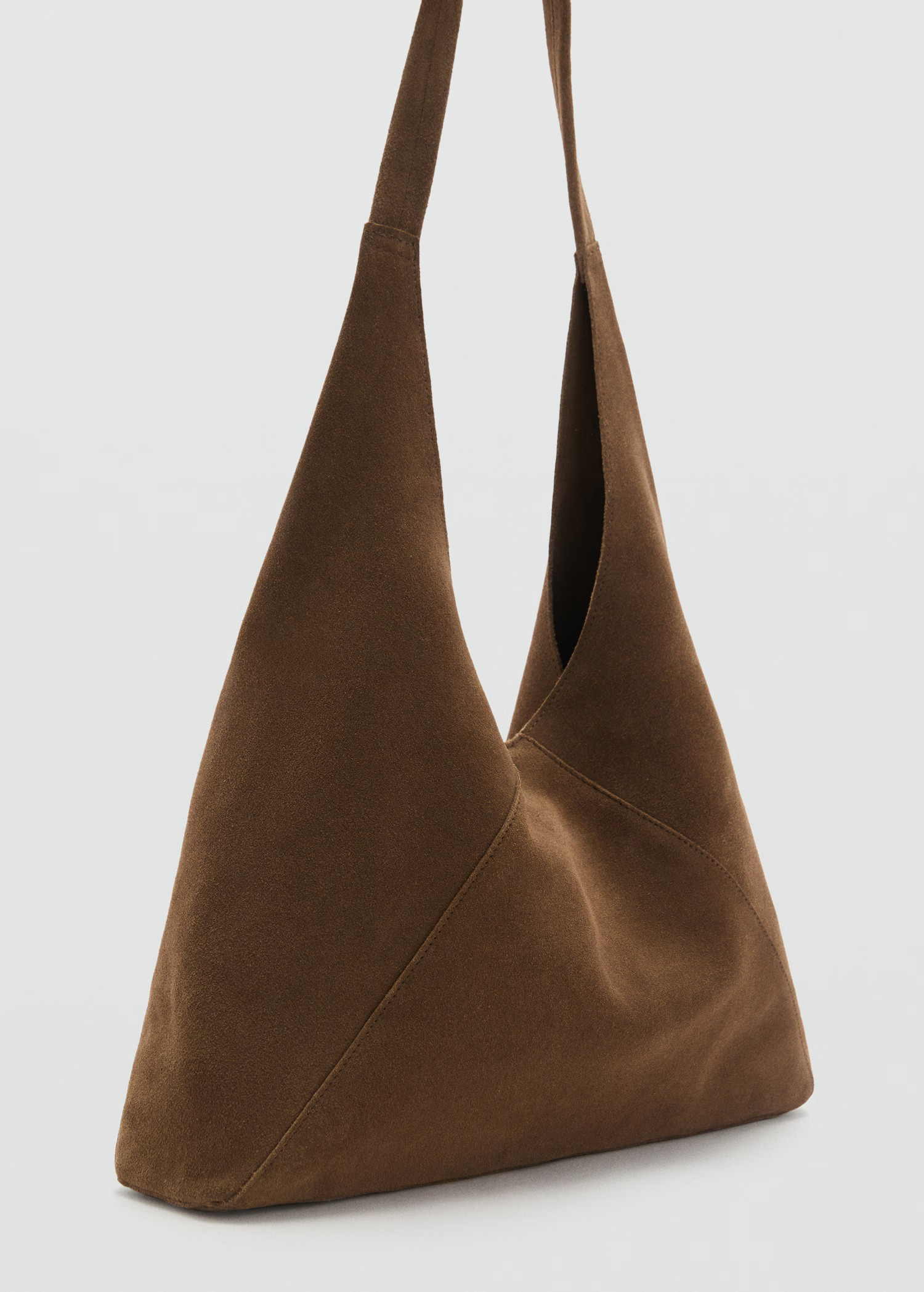 Suede shoulder bag - Women | MANGO USA | Mango (US/MX/AU)