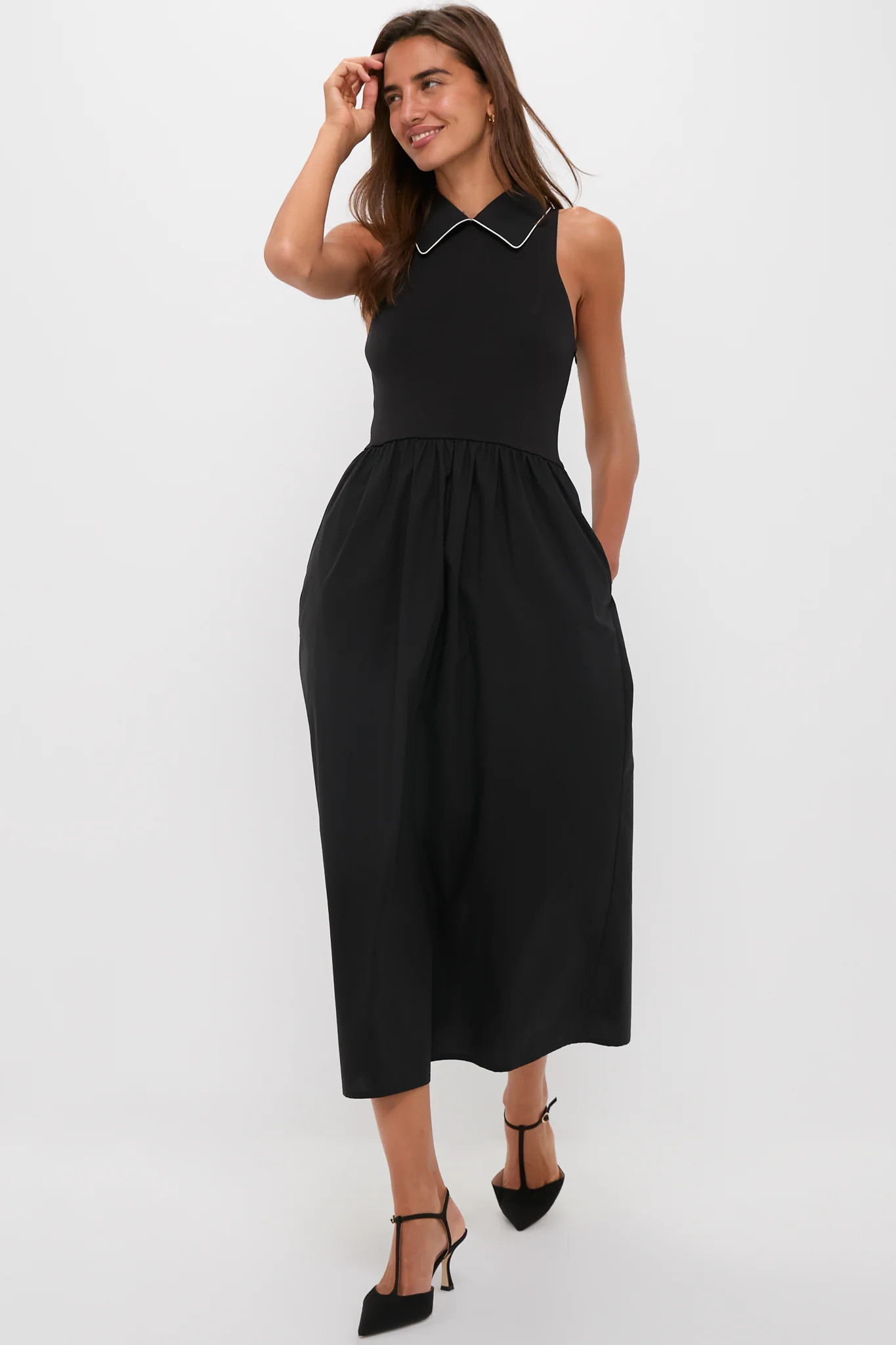 Black Marina Dress | Tuckernuck (US)