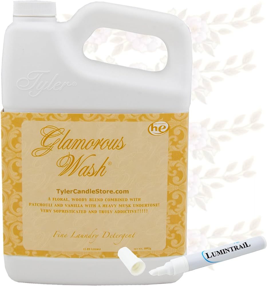 Tyler Glamorous Wash Fleur de Lis Fine Laundry Detergent with Lumintrail Stain Remover Pen - DIVA... | Amazon (US)