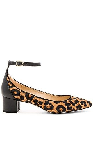 Sam Edelman Lola Leopard Calf Hair Heel in Brown & Black | Revolve Clothing