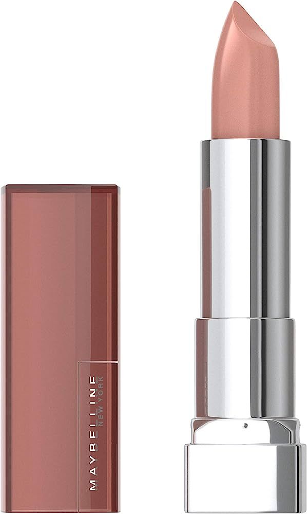 Maybelline Color Sensational Lipstick, Lip Makeup, Cream Finish, Hydrating Lipstick, Nude Lust, N... | Amazon (US)