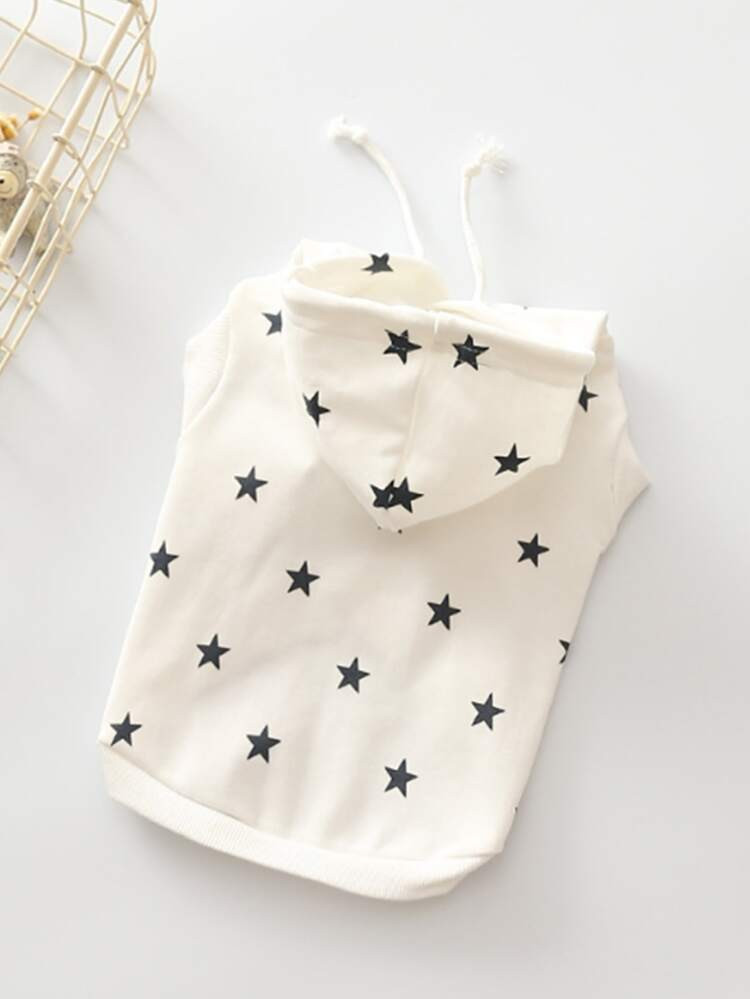 Star Print Pet Hoodie | SHEIN