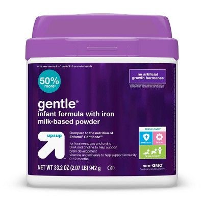 Gentle Infant Formula with Iron Milk-Based Powder - up & up™ | Target