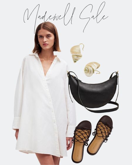 One more spring outfit we love from the Madewell sale!  

#SpringSandals #SpringShoes #SpringBags #ShirtDress #BestSellers 

#LTKSeasonal #LTKStyleTip #LTKxMadewell