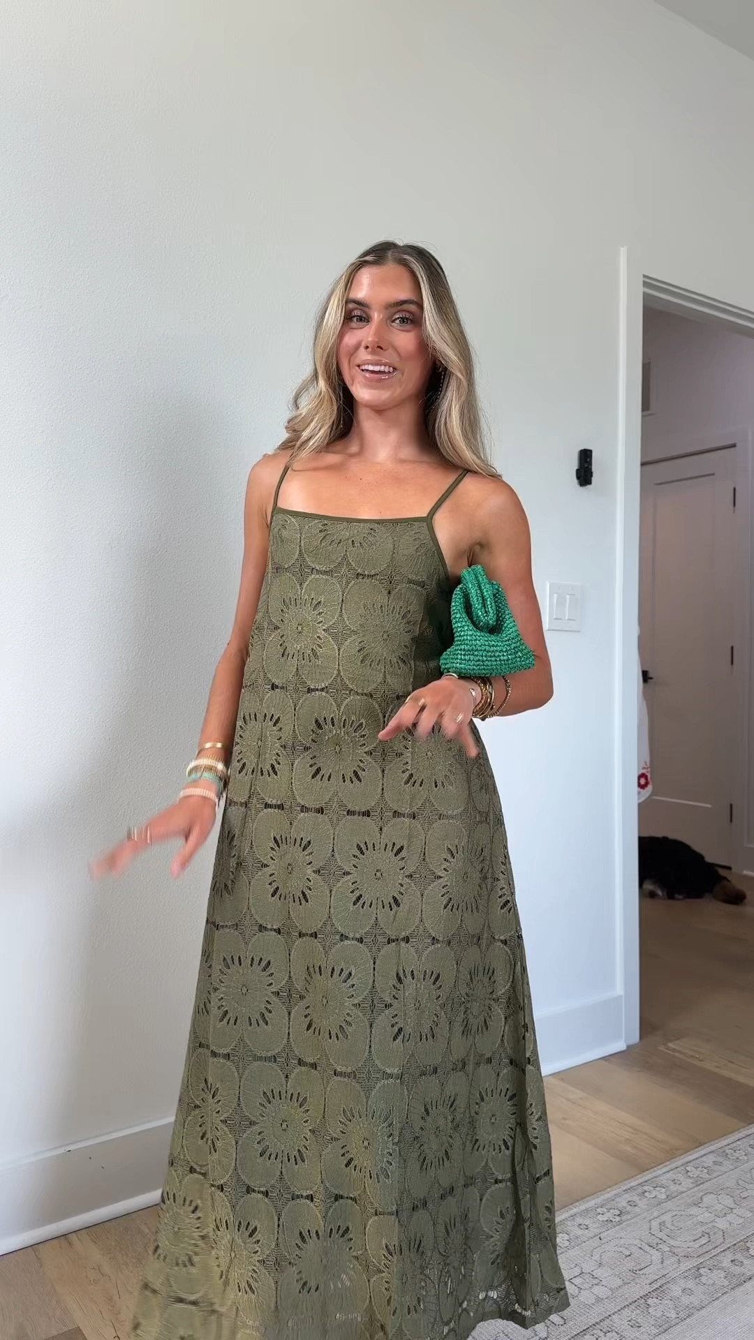 Amazon size small MEROKEETY Women's Summer Spaghetti Straps Sundress 2026 Casual Sleeveless Floral Lace Eyelet Boho Beach Maxi Dress

#LTKootd #LTKSaleAlert #LTKdayinmylife