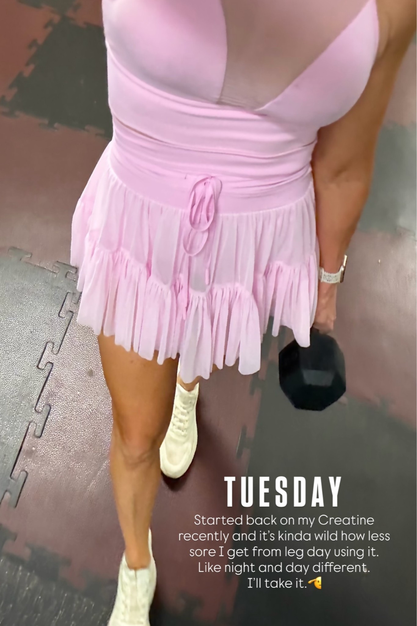 Gym ootd 💕🎀 @POPFLEX 

Summer activewear, pink sports bra, pink workout top, pink tennis skirt, pickleball outfits, workout outfits, sneakers, gym outfits

#LTKdayinmylife #LTKActive #LTKfitnessgoals