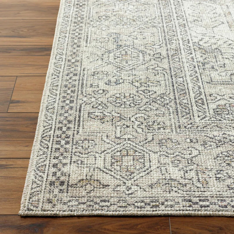 Becki Owens x Surya Margot Oriental Light Gray/Beige Area Rug | Wayfair North America