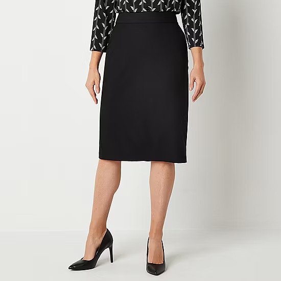 Liz Claiborne Womens Mid Rise Pencil Skirt | JCPenney