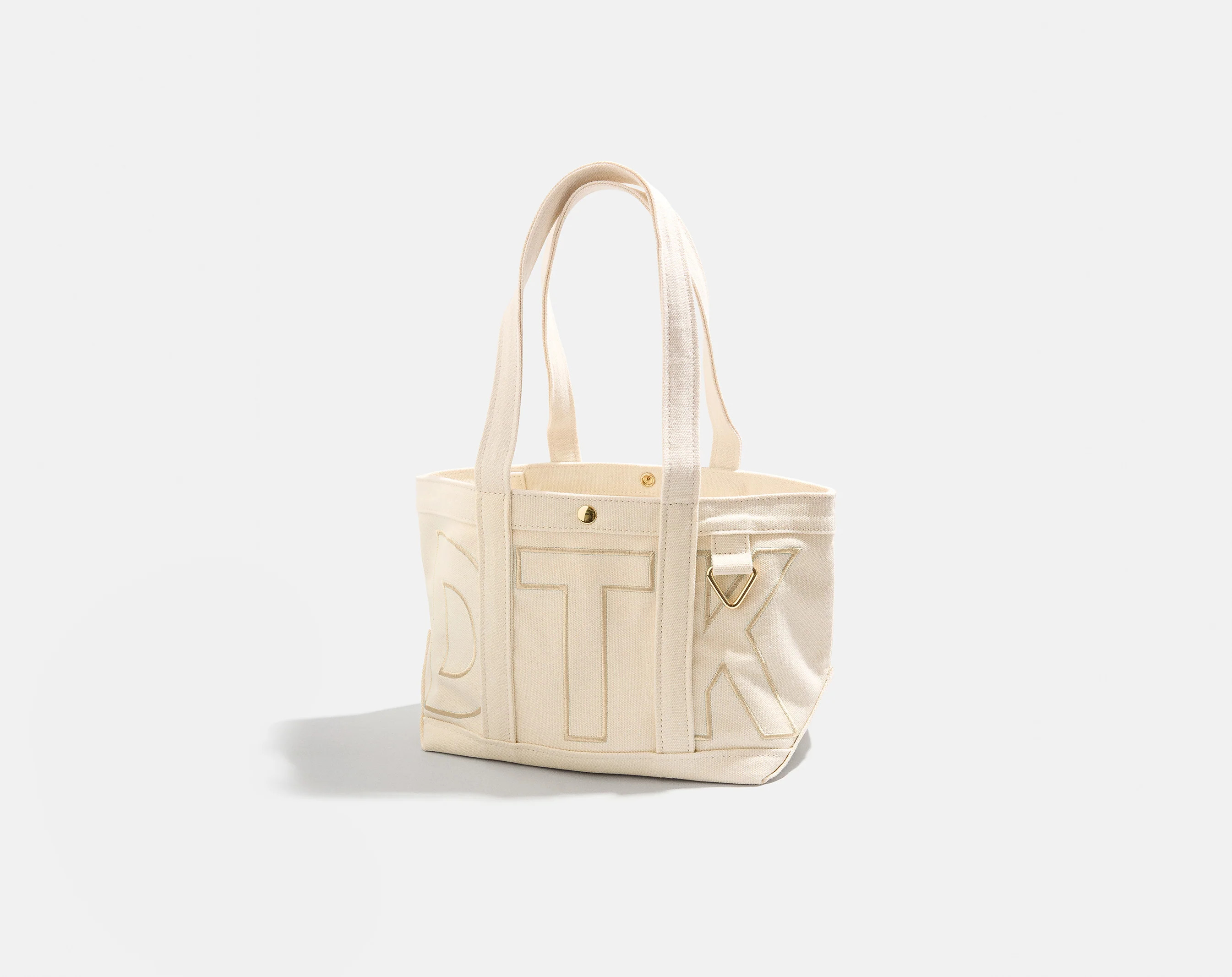 Custom Alpha Tote - Natural Sand | BaubleBar