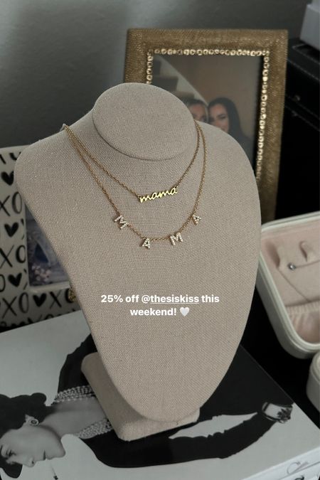 25% off my fave ‘mama’ necklaces — cute gift for moms 🫶🏼🤍 under $100 

#LTKfindsunder50 #LTKfindsunder100 #LTKbaby