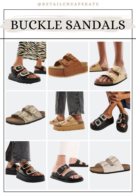 Buckle sandals for women!

#LTKfindsunder50 #LTKstyletip #LTKshoecrush