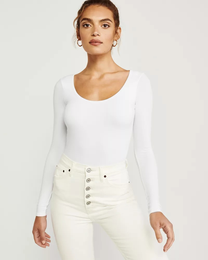 Long-Sleeve Bodysuit | Abercrombie & Fitch US & UK