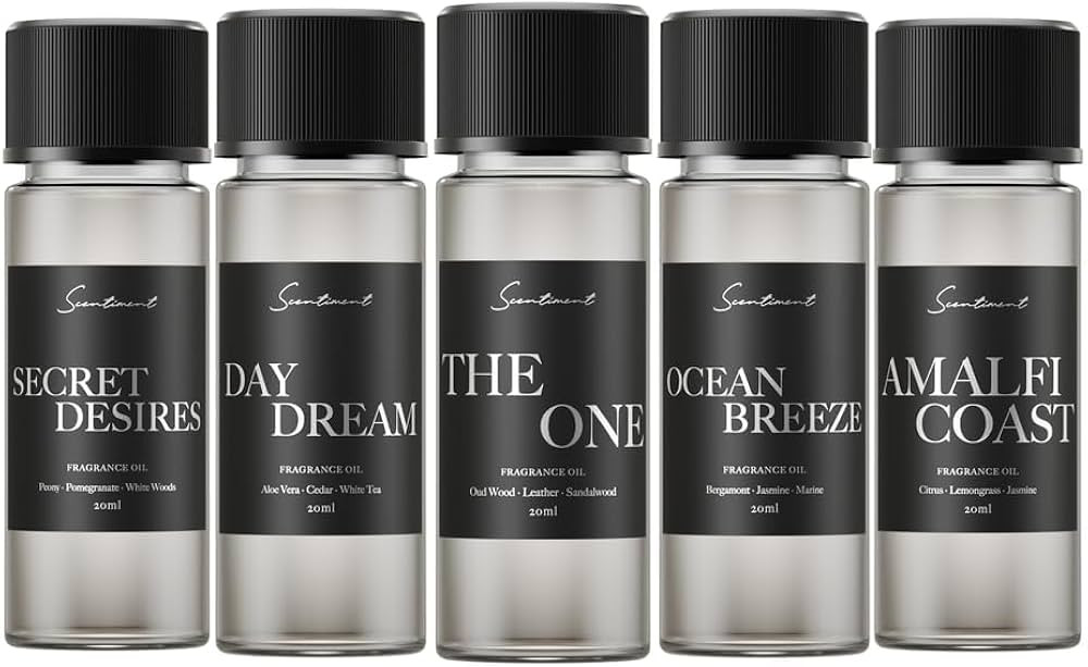 Scentiment Hotel Diffuser Oil Discovery Kit | Inspired by Elite Five Star & Luxury Hotel Scents |... | Amazon (US)