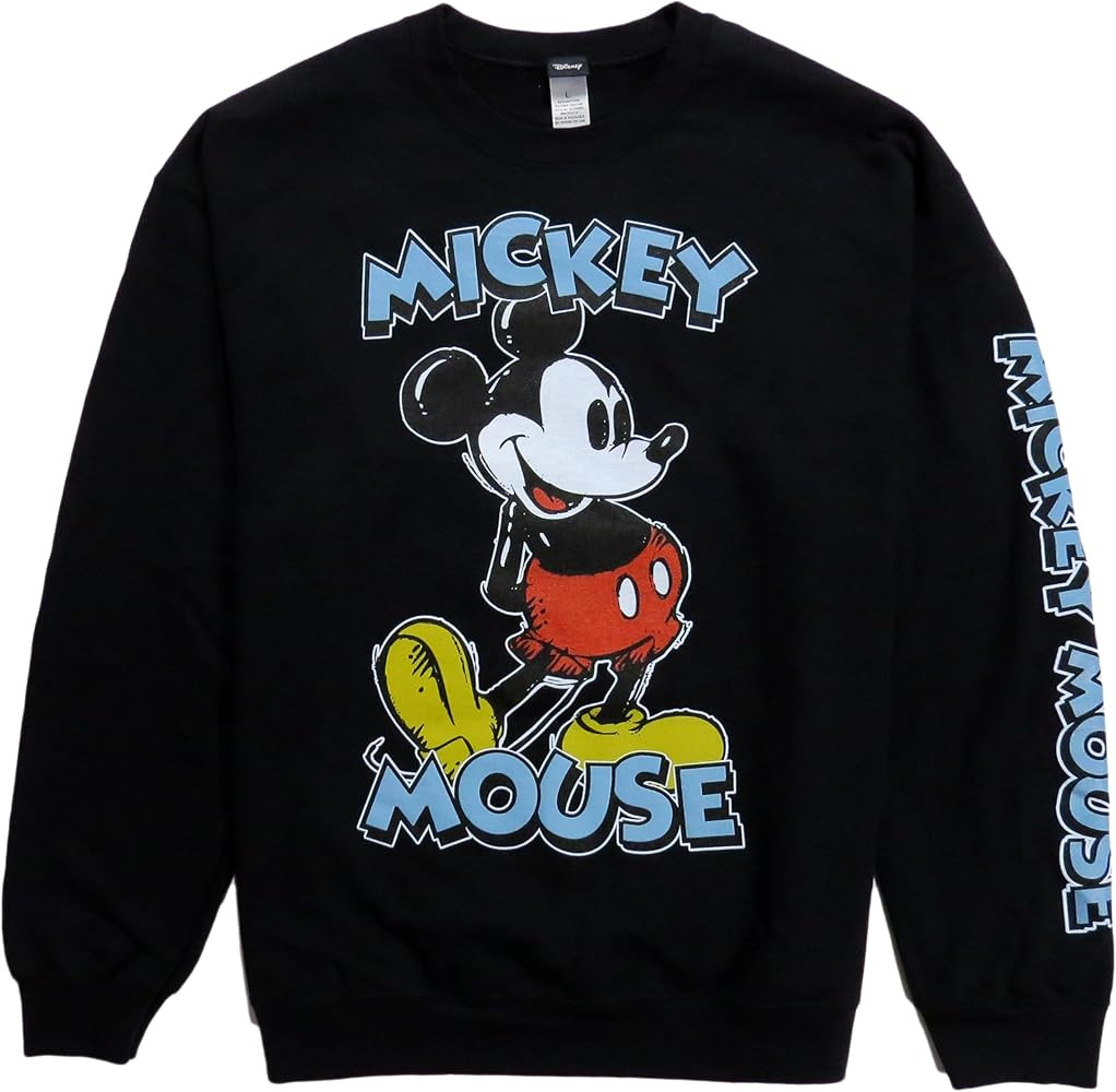 Disney Mickey Mouse & Minnie Mouse Pullover Sweatshirt | Amazon (US)