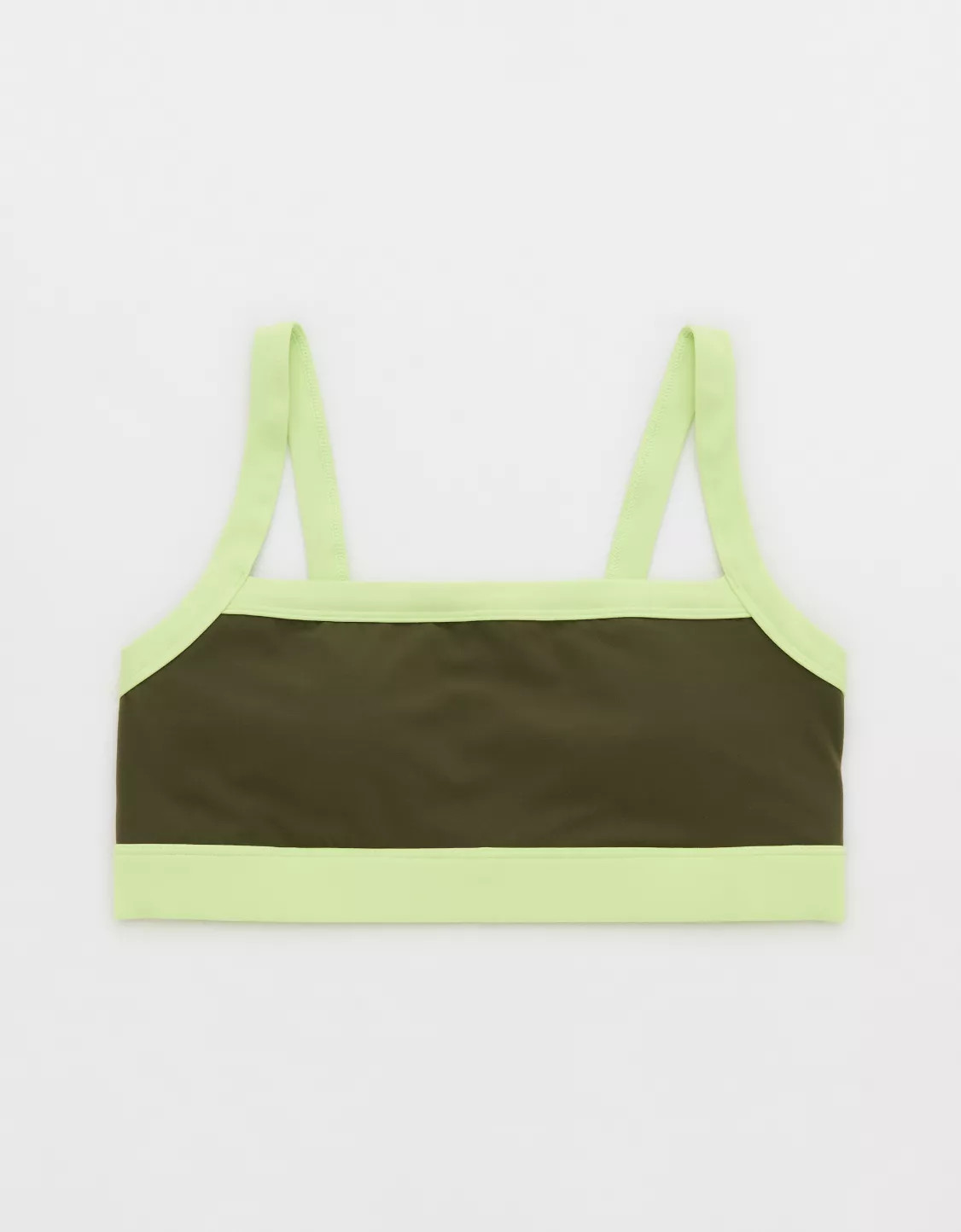 OFFLINE By Aerie Real Me XTRA Colorblock Sports Bra | American Eagle Outfitters (US & CA)
