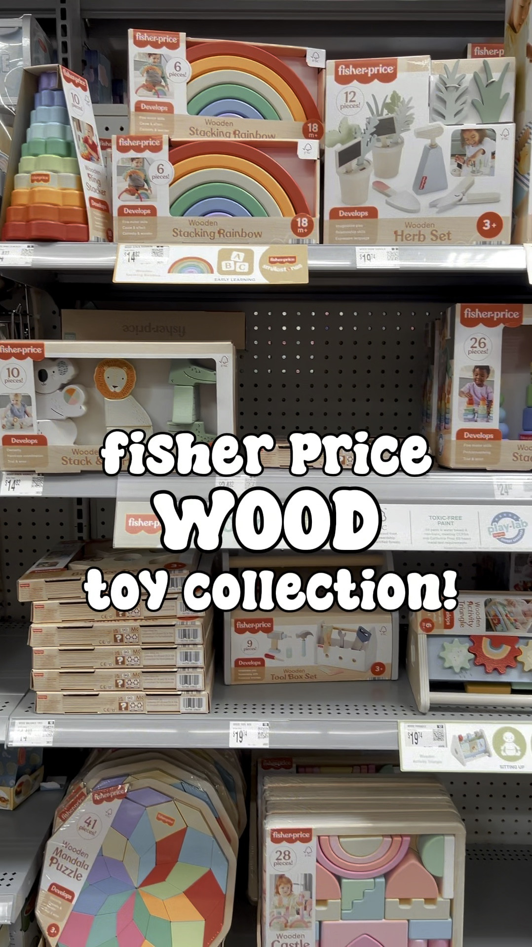 Fisher-Price wooden toys give all the pretend play your little ones need! From babies to kids, these are so cute! ✨ I still can’t believe these are from Walmart!!Wooden toys are environmentally safe, offer excellent educational value, have a classic look and tactile feel and excite the imagination while being durable, long-lasting & safe! The list goes on and on..... BUT you don't have to spend a small fortune to get that! Walmart has got the goods! Fisher-Price has a ton of new wooden toys at a GREAT price point! Shop them all here!

#fisherprice #walmartfinds #walmarttoys #toddlerfinds #toddlertoys #babytoys #woodentoys #woodtoys

#LTKKids #LTKBaby