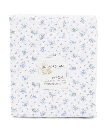 Cotton Floral Duvet Set | TJ Maxx