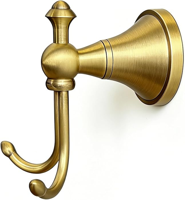 Vintage Antique Brass Hooks Wall,Antique Brass Horn Shape Curved Towel Hooks,Vintage Clothes Coat... | Amazon (CA)