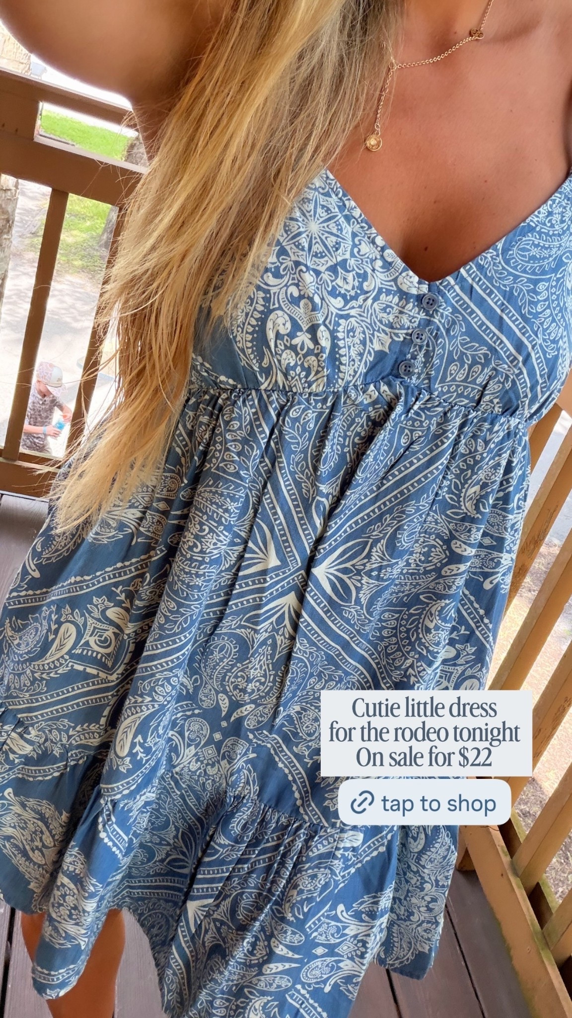 Cutie little dress
for the rodeo tonight 
On sale for $22
