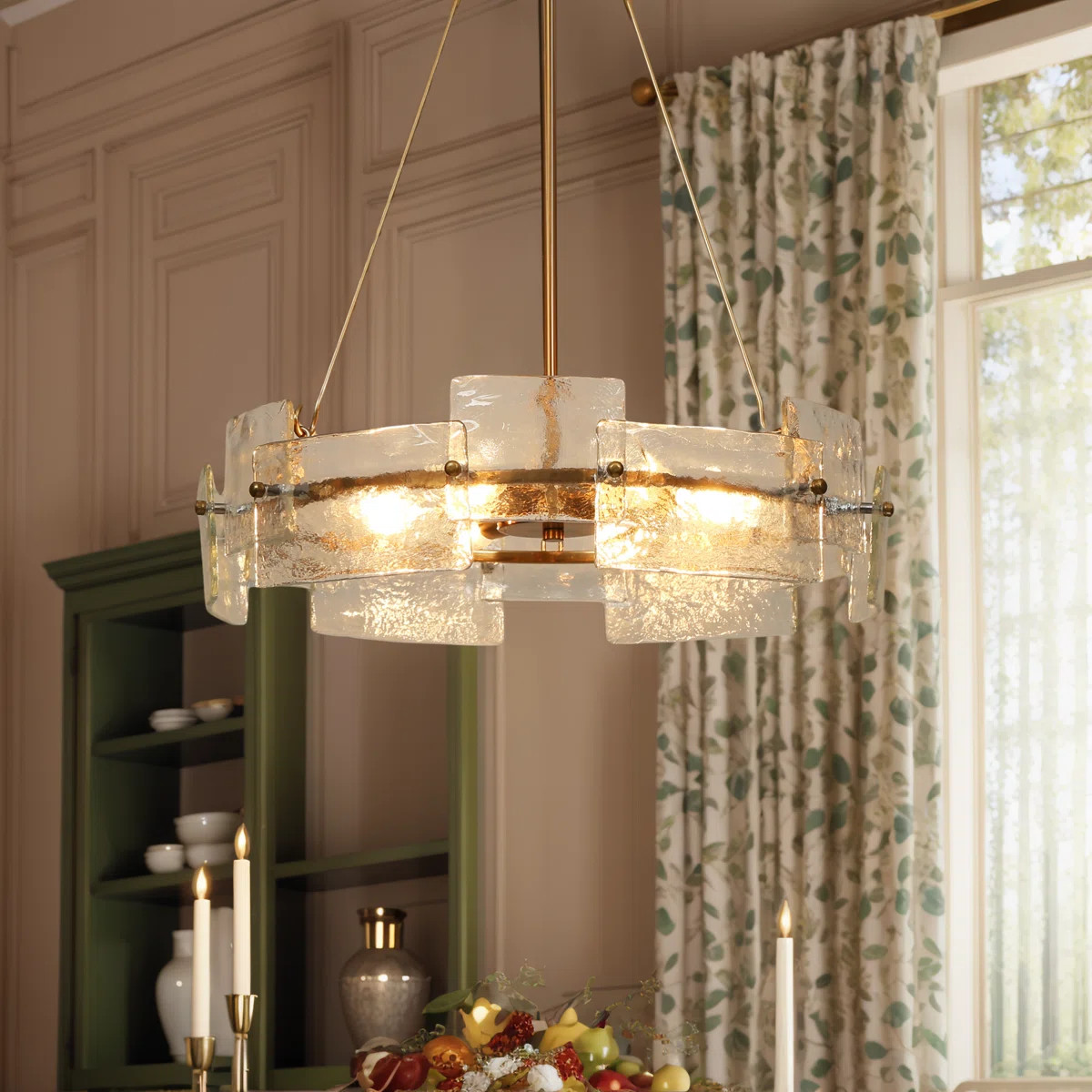 Hanshelmut 6 - Light Dimmable Drum Chandelier | Wayfair North America