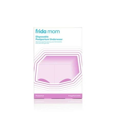 Frida Mom Boyshort Disposable Postpartum Underwear (8 Pack) | Walmart (US)