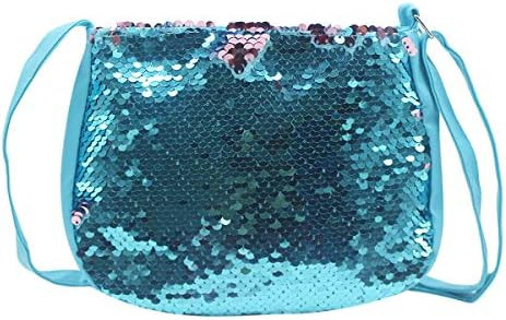 Girls Crossbody Purse for Kids Sparkle Flip Sequin Small Bling Cute Purses Zippered Glitters Shou... | Amazon (US)