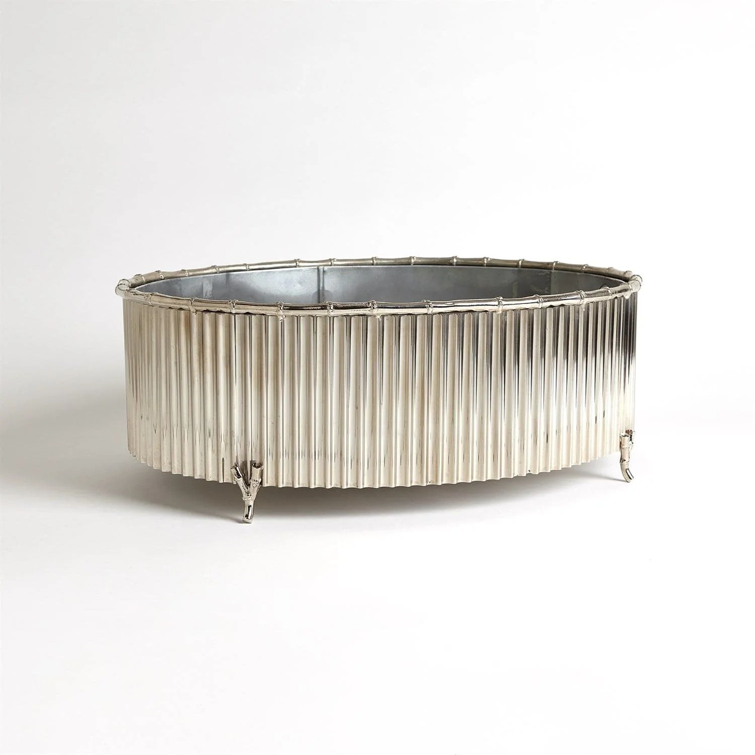 Corrugated Bamboo Cachepot | France and Son