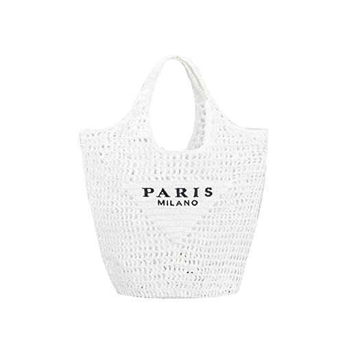 New Woven Bag, Straw Mesh Tote Bag, Beach, Shoulder Bag, Hobo Women, Foldable Large Capacity, for... | Amazon (US)