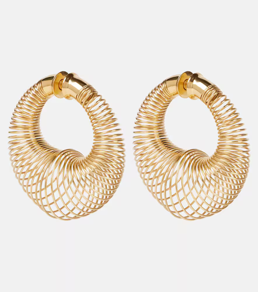 AlaÃ¯a Spiral hoop earrings | Mytheresa (DACH)