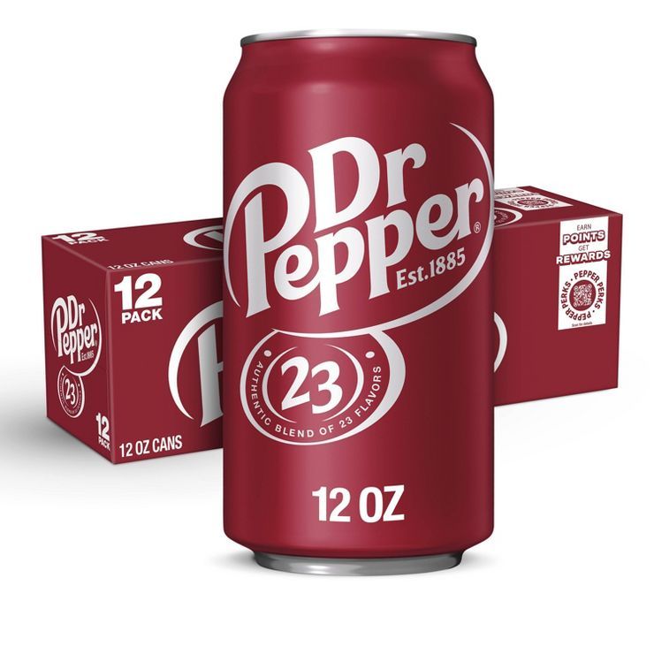 Dr Pepper Soda - 12pk/12 fl oz Cans | Target
