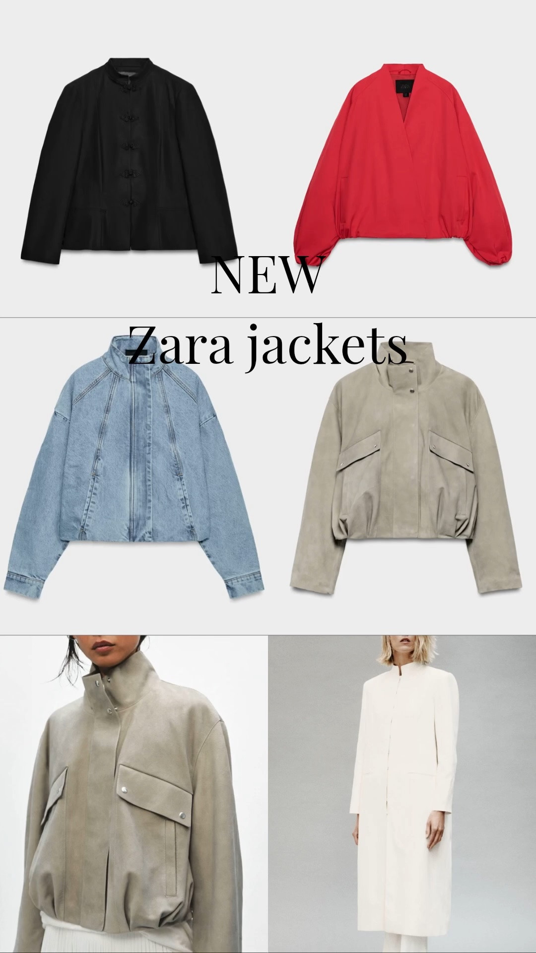 New Zara jackets!

#LTKootd #LTKPetite #LTKSeasonal
