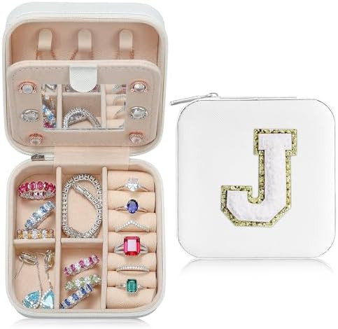 Parima Christmas Stocking Stuffers Gifts for Grandkids Teenage Girls - Travel Jewelry Case for Wo... | Amazon (US)