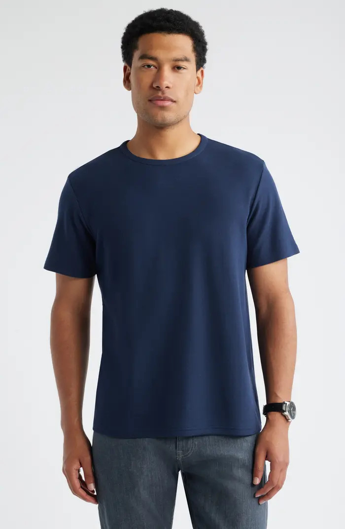 Short Sleeve Piqué T-Shirt | Nordstrom