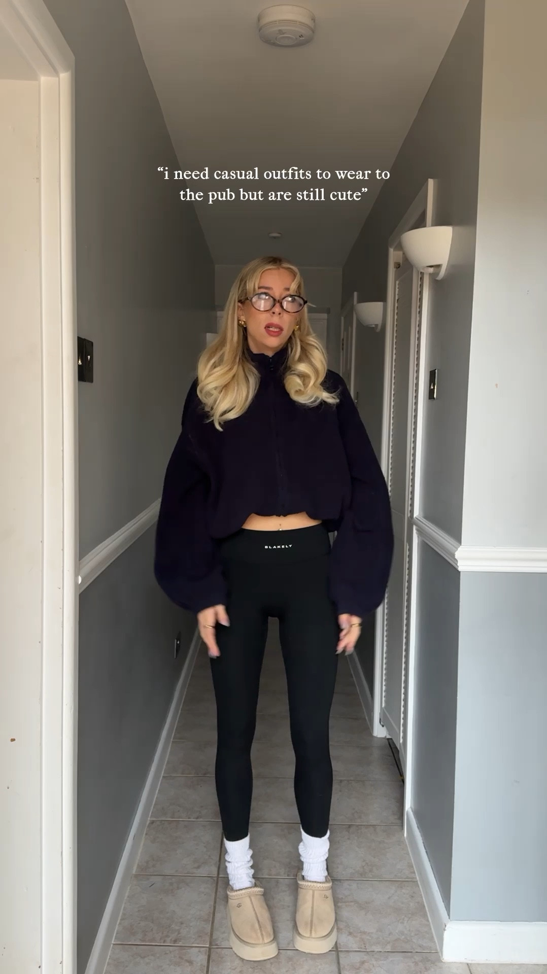 Winter Outfits, Festive Inspiration, Cozy Layers, Sequin Mini Skort, Fleece Zip Jacket, Loose Wide Jeans, Knitted Funnel Neck Jumper in Black, Mini Skirt in Black, High Block Heeled Boots, Faux Fur Bomber Jacket in Cream, Jeans, Heels, ASOS, Weekday, Abercrombie & Fitch

#LTKWinterSale #LTKuk #LTKwinter