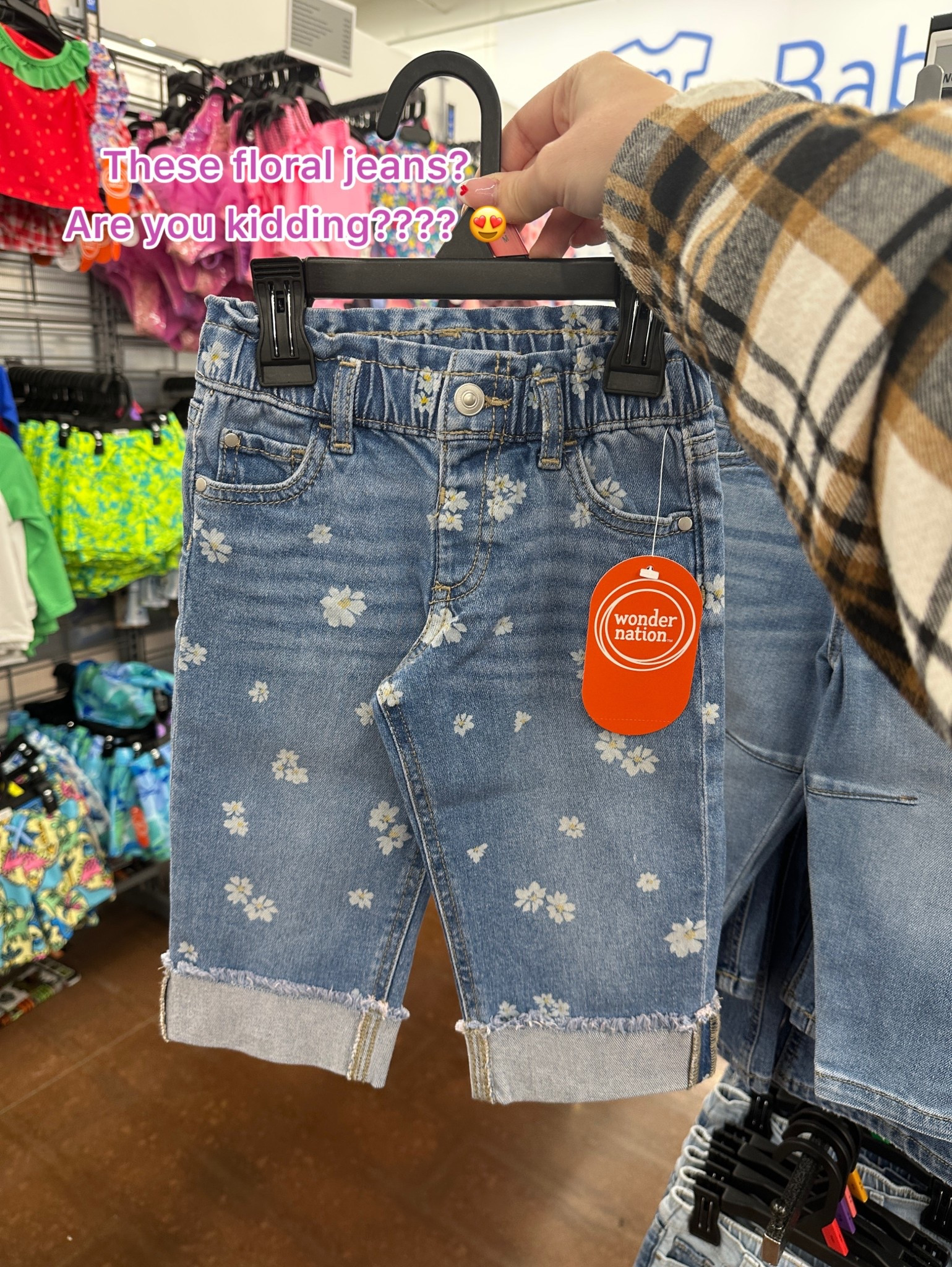 Jeans for Spring 😍😍 can they make these in my size? 😅 

#walmart #walmartspring #walmartfinds #shopwithme #babygirl #toddlergirl #springoutfits

#LTKBaby #LTKSpringSale #LTKKids