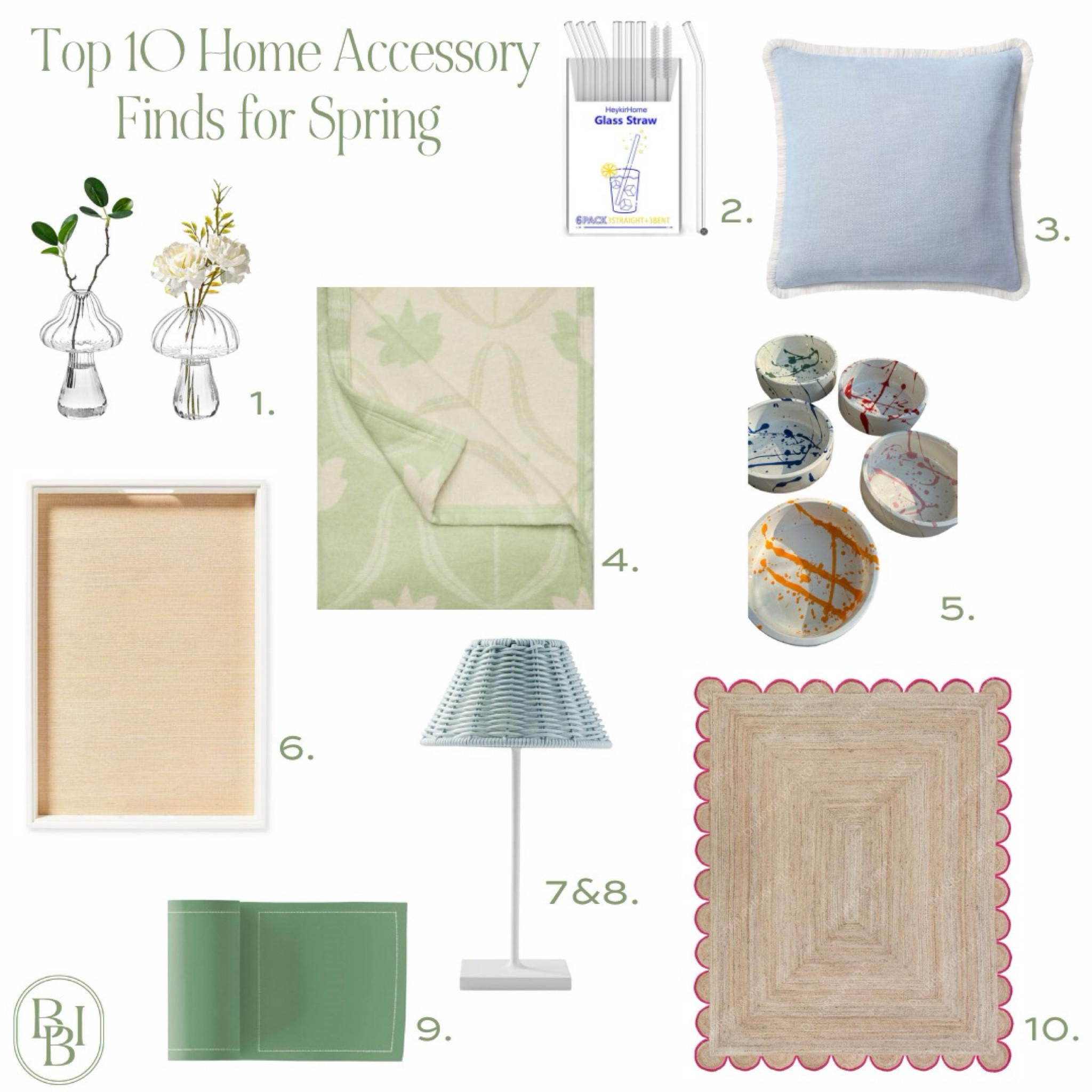Our top spring accessory finds for a quick refresh. Serena & Lily is having 20% off code word: SALE 

#LTKhome #LTKSeasonal #LTKsalealert