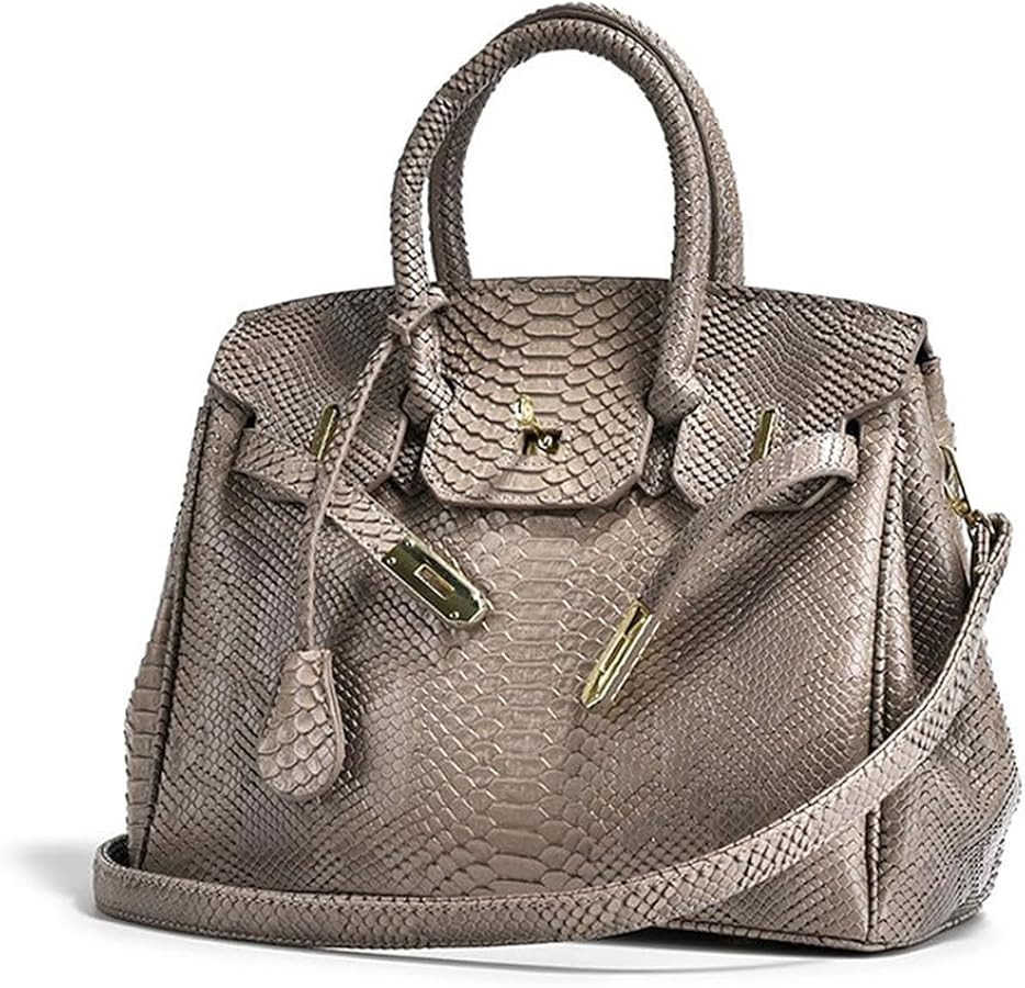 Women's Top Handle Satchel with Detachable Strap Ladies Designer Leather Crossbody Bag | Amazon (US)