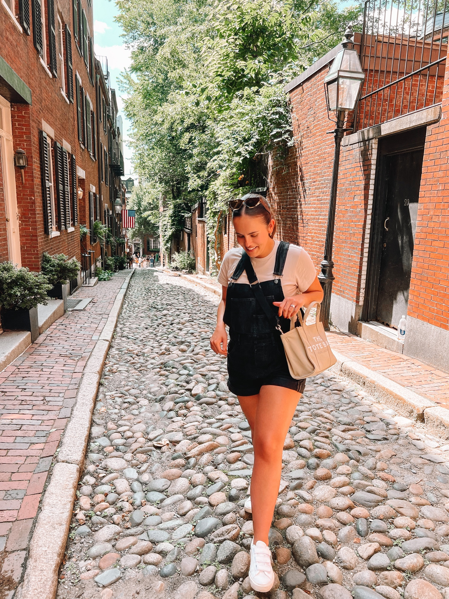 Neutral style, travel style, Marc Jacobs tote bag, free people shortalls 🫶🏼

#LTKshoecrush #LTKstyletip #LTKSeasonal