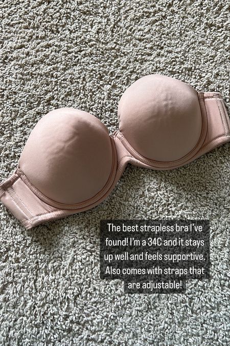 Love love love this strapless bra!  

#LTKbeauty #LTKworkwear #LTKfindsunder100