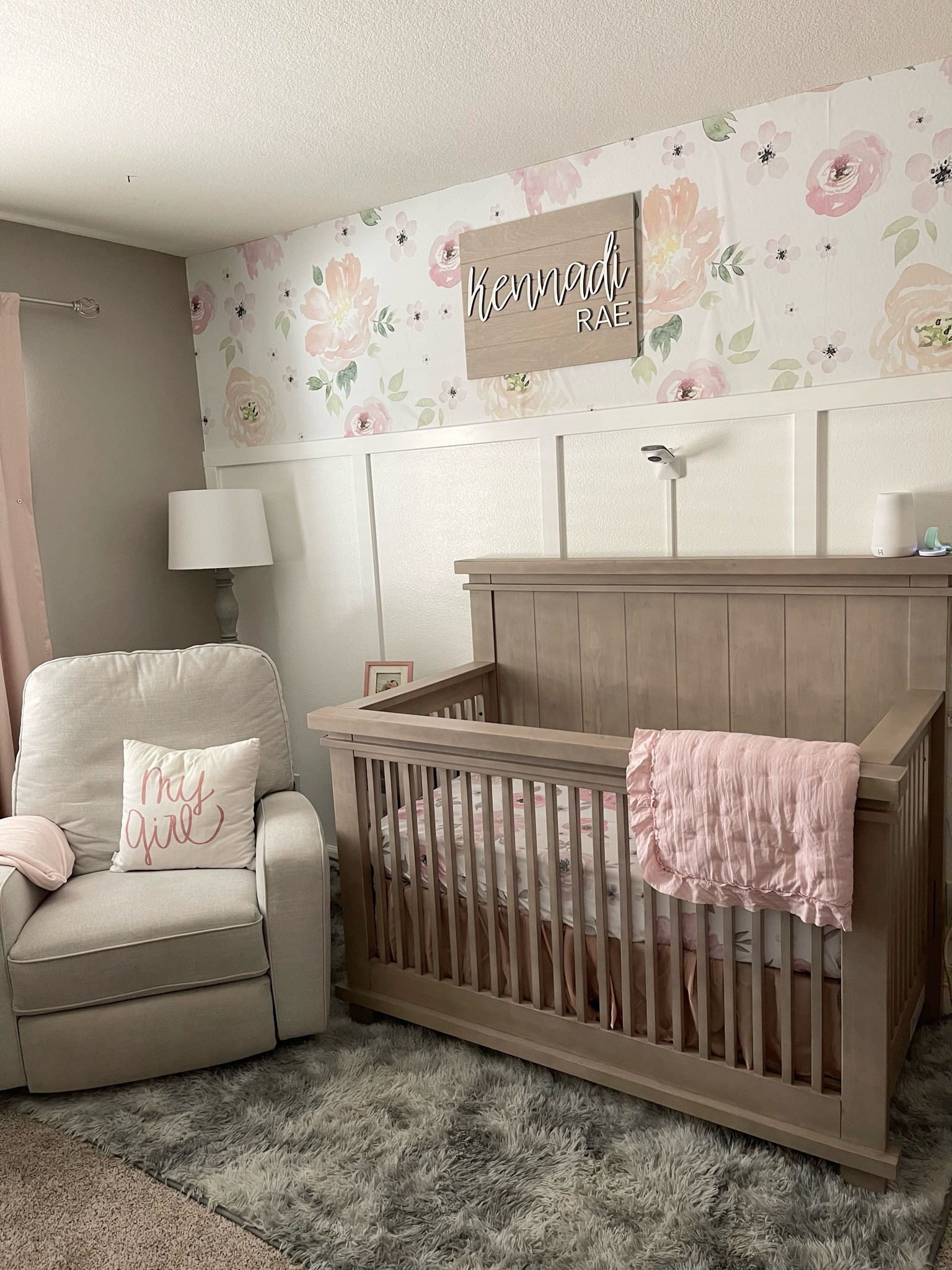 Boho Floral Girl Nursery, Pink Nursery, Floral Nursery 



#LTKhome #LTKbaby #LTKbump