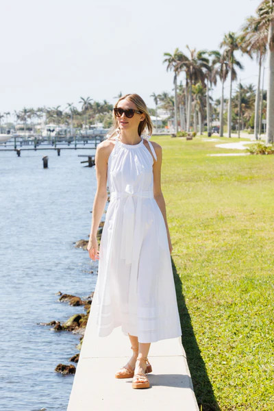 Cryder Dress - Blanc | Julia Amory