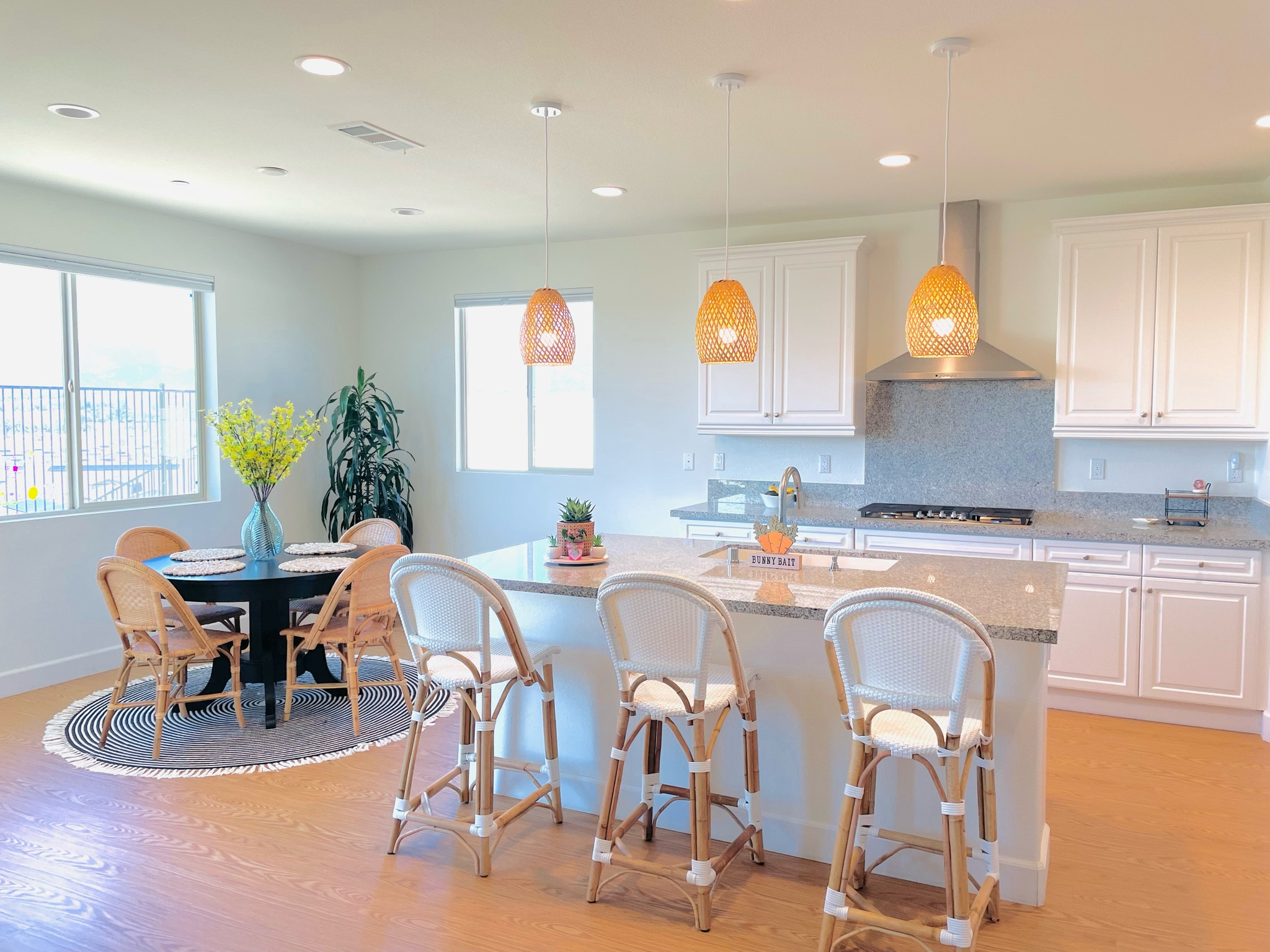 Our kitchen ⚡️ not done but getting there! Both style chairs are Serena & Lilly ! 🫶🏼

#LTKhome #LTKstyletip #LTKsalealert