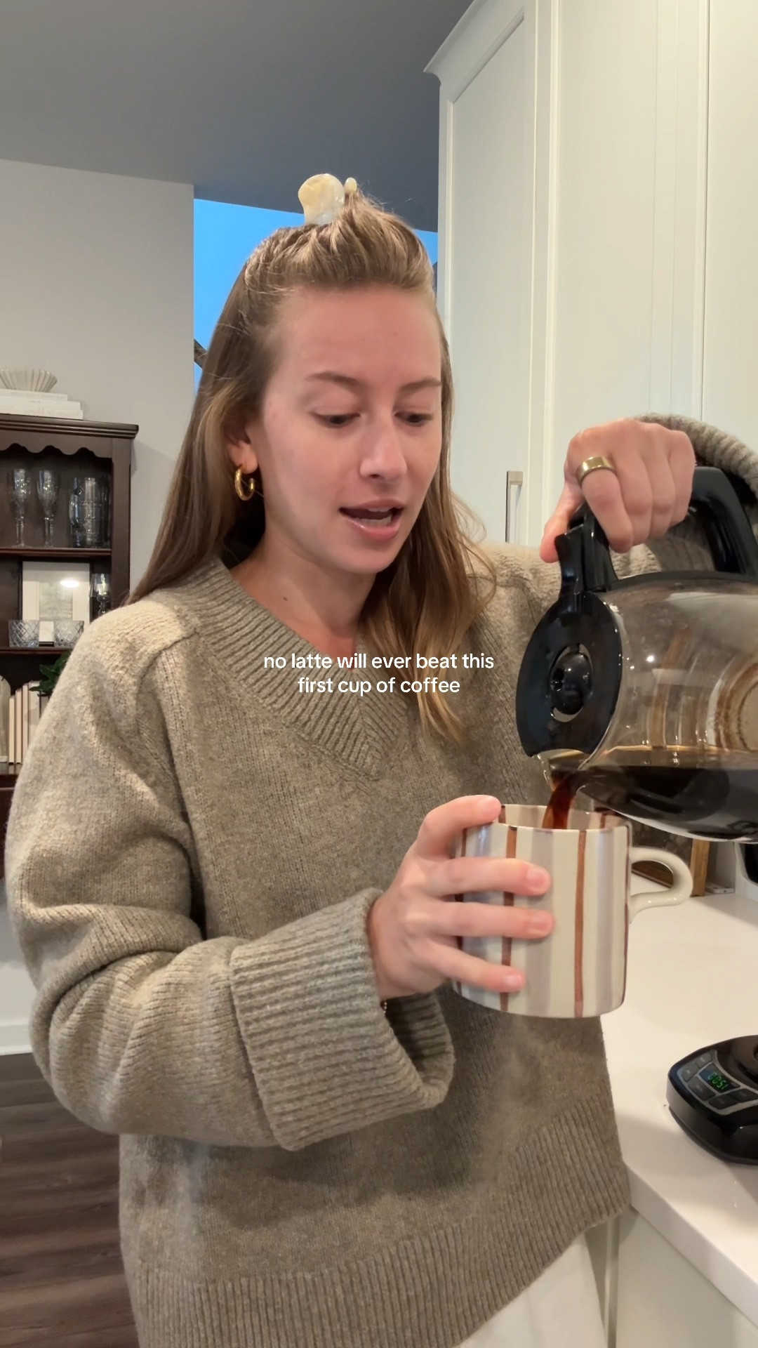 6/19/25 the best morning coffee to start the day 🫶🏼 coffee pot, drip coffee maker, everyday coffee maker, simple coffee routine, morning coffee essential, at home coffee setup, cozy kitchen moments, favorite coffee appliance, daily coffee ritual, coffee bar must haves

