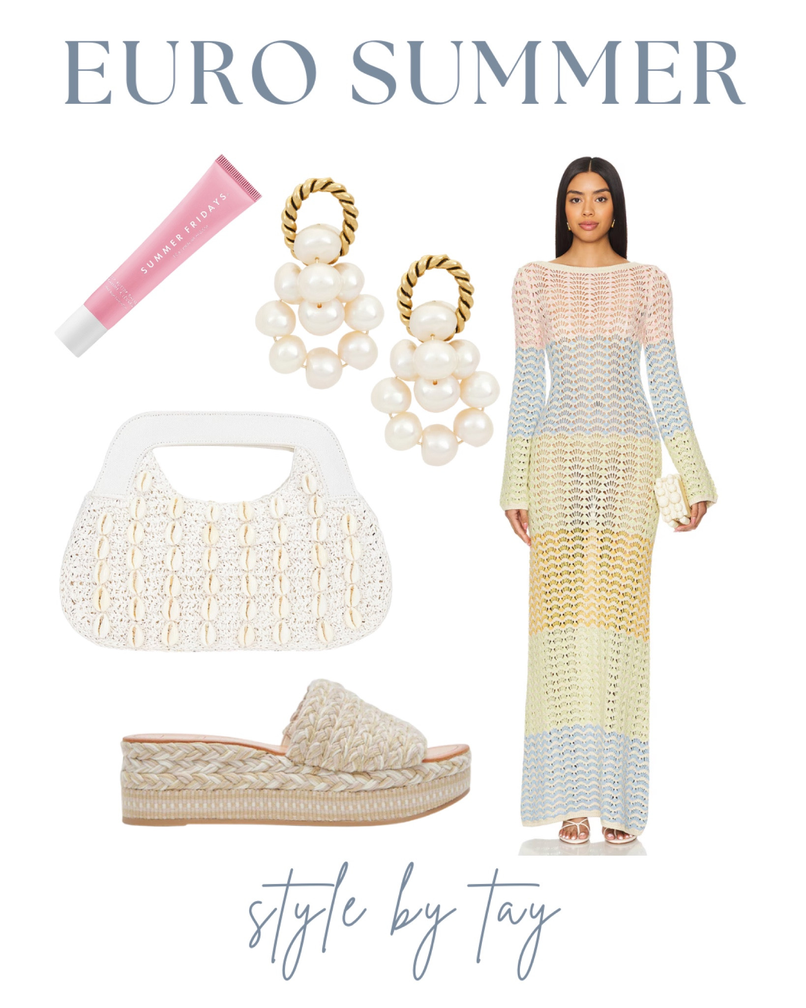 Dinner out in Cannes, France summer outfit 

lovers and friend crochet maxi dress, dolce vita sandals, vacation outfit, pearl earrings

#LTKStyleTip #LTKSeasonal #LTKTravel