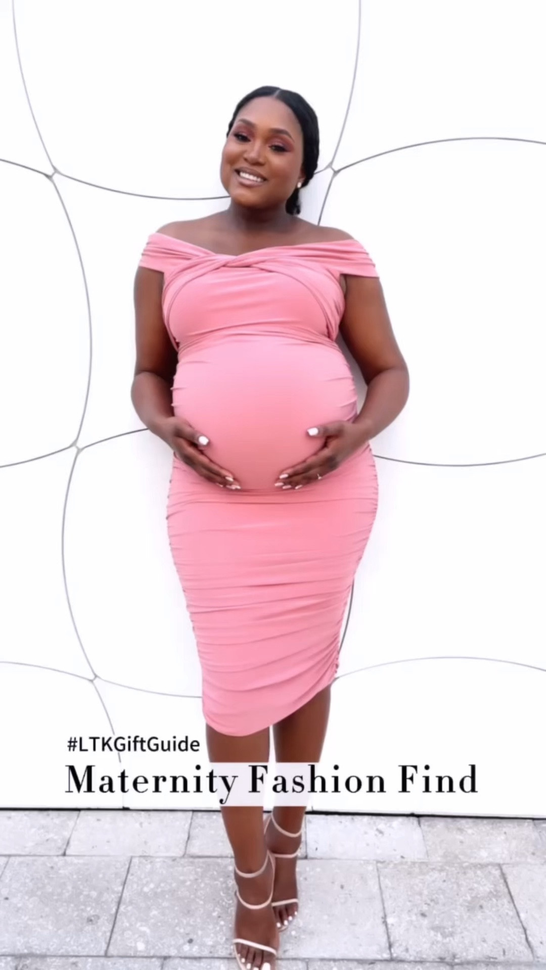 This Club L London midi dress is aptly named “Perfection” as it offers the perfect touch of sophistication for any mother-to-be. 

The dress features a beautiful, knotted bardot neckline, with ruching detail to accentuate mama’s baby bump and all her luscious curves! 

This dress is sure to be a top fashion find to gift yourself or any other gorgeous mama in your life. 

#LTKbump #LTKunder100 #LTKGiftGuide