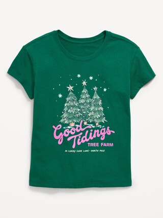 Short-Sleeve Graphic T-Shirt for Girls | Old Navy (US)