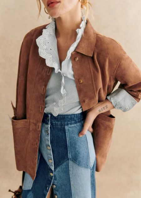 Wear this coat in spring or fall for  an easy chic ensemble.