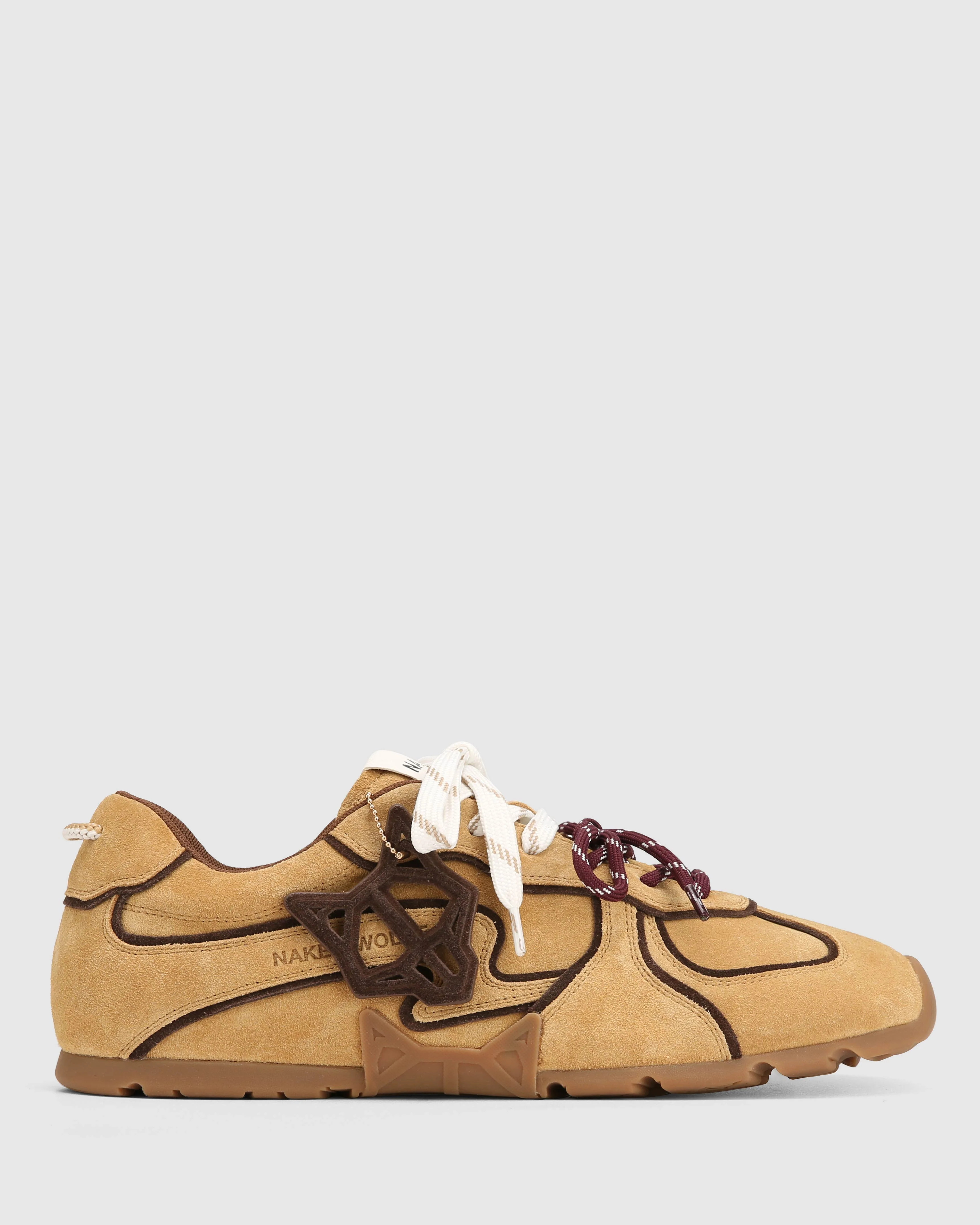 Ace Yellow Taupe Suede | Naked Wolfe